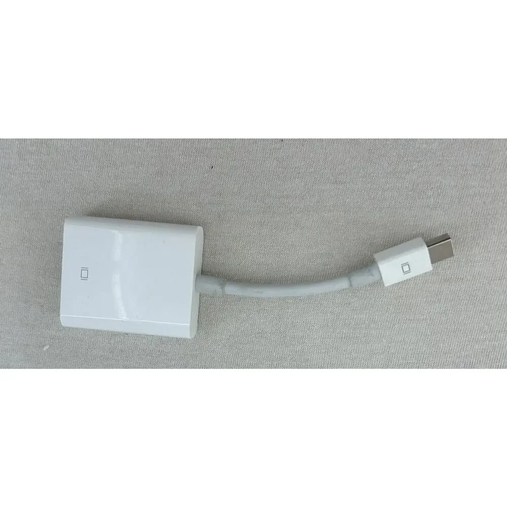 Genuine Apple Mini DisplayPort (Thunderbolt 2) to VGA Adapter A1307 - Used